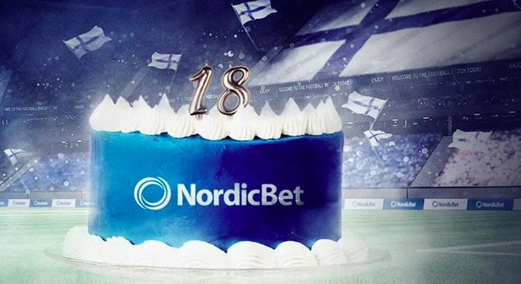 NORDICBET IS 18 YEARS OLD